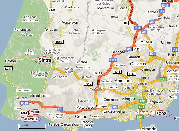 Lisbona-Sintra